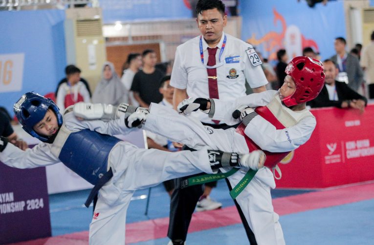 Pertandingan Taekwondo Hari Ke-1 KONI-Bayan Championship 2024 Resmi Dibuka