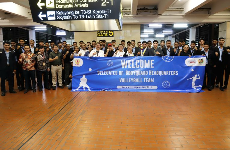 TIM Bola Voli BHQ Kamboja Tiba di Jakarta : Siap Lakukan Training Camp