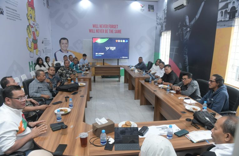 PB Wilayah Sumut Gelar Koordinasi Bersama Stakeholder Media Humas, Bentuk Sinergitas Sukseskan PON XXI