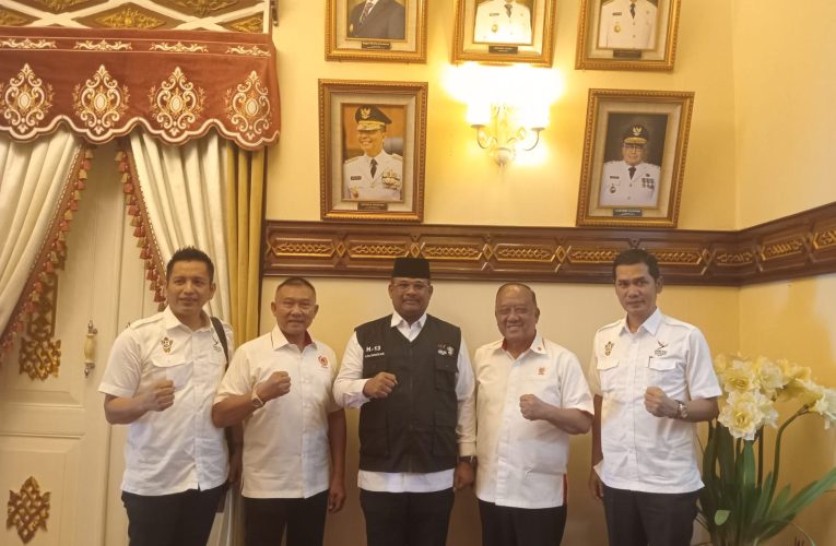 Tinjau Persiapan PON diwilayah Aceh, Ketum KONI Pusat Didampingi Pj Gubernur Aceh Safrizal