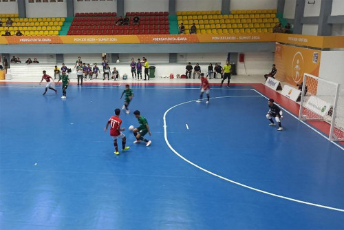 Tim Futsal NTT Mengalahkan Tim  Jawa Timur Pada Laga Perdana PON XXI Aceh-Sumut 2024