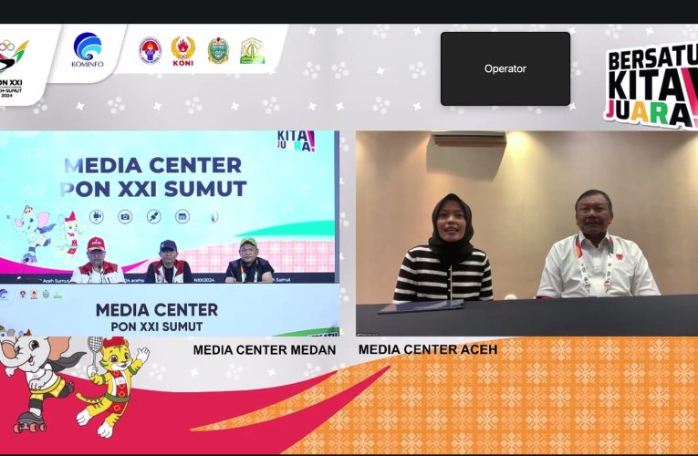 Hadir Dalam Konferensi Pers, Ketua Panwasrah PON XXI Jelaskan Persiapan Upacara Pembukaan PON XXI Aceh-Sumut Tahun 2024