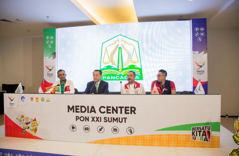 Gubernur Sumut Tinjau Media Center PON XXI2024