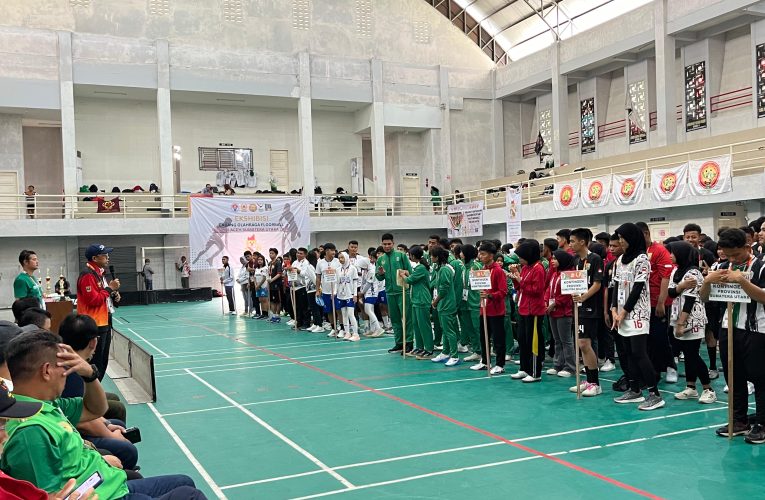 Pelaksanaan Eksibisi PON Cabang Olahraga Floorball 2024 diikuti 9 Provinsi