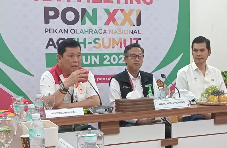 Kupas Masalah PON XXI dan Solusi dalam CdM Meeting Harian