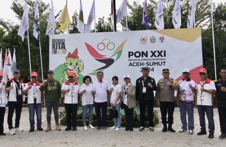 Ketum KONI Pusat Membuka secara Resmi Pertandingan Cabor Equestrian PON XXI Aceh-Sumut 2024 di Jericho Stable Sumut