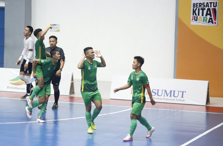 Tim Futsal Sumut Taklukkan DKI Jakarta, Pastikan Lolos Fase Grup PON XXI Aceh-Sumut 2024