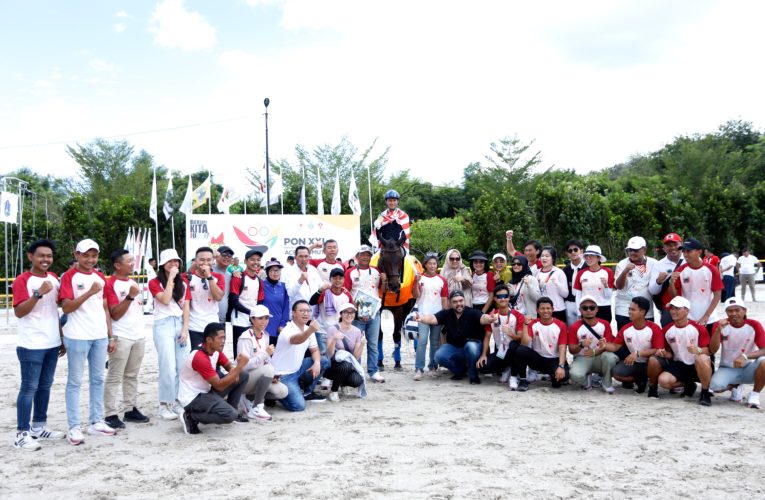 PP.Pordasi Puji Venue Berkuda Equestrian PON XXI Aceh-Sumut di Jericho Stable