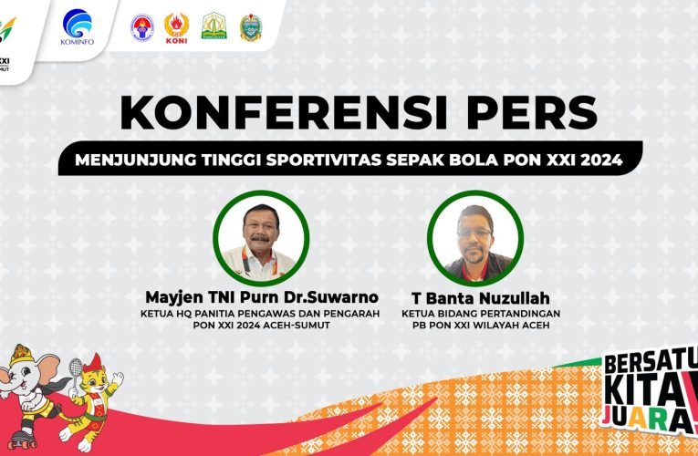 Insiden Pemukulan Wasit Sepak Bola PON XXI, KONI Pusat dan PB.PON XXI Tegaskan Sikap