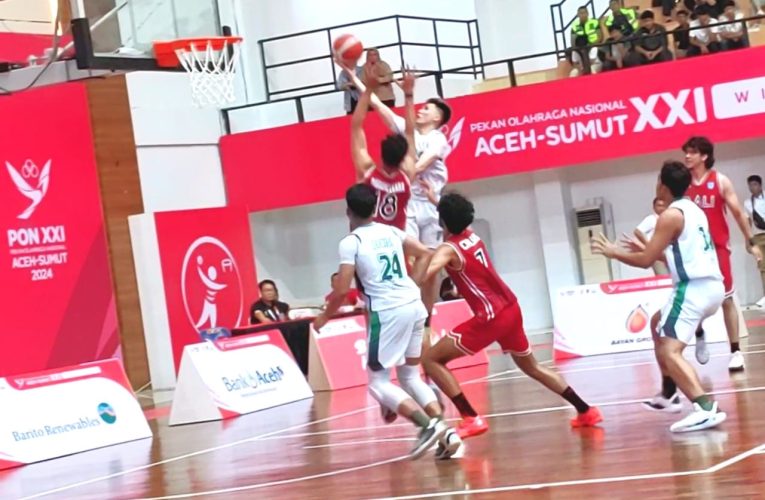 Pertandingan Pertama Basket PON XXI Berjalan Lancar Kualitas Pembinaan Atlet Dirasakan Merata 