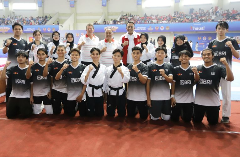 Kontingen Taekwondo Universitas Indonesia Borong Medali KONI Cup Series 5 Taekwondo Championships