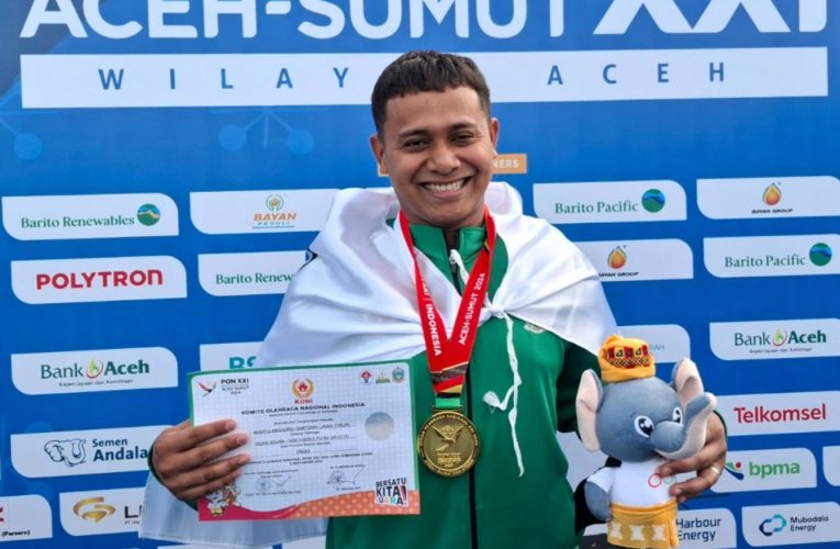 Wahyu Anggoro Tamtomo Pecahkan Rekor Nasional 50 Meter Surface pada PON XXI Aceh-Sumut 2024