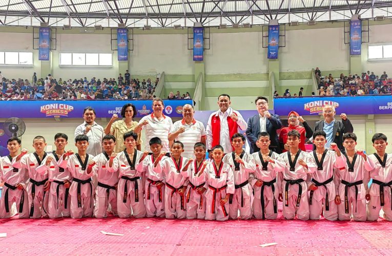 KONI Cup Series 5 Indonesia Taekwondo Championship 2024 Resmi Dibuka Ketum KONI Pusat 