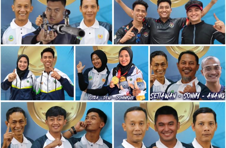 Tim Menembak Jawa Barat Berhasil Pecahkan Rekor Nasional dan PON pada PON XXI Aceh-Sumut Tahun 2024