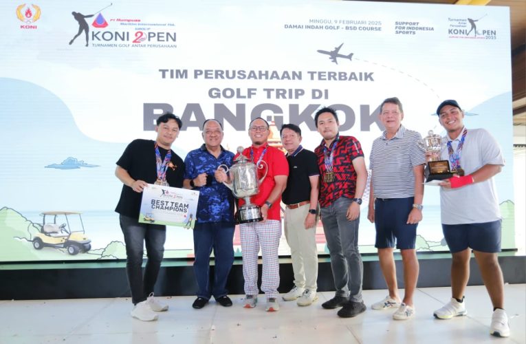 HUMI-KONI OPEN 2025:Support For Indonesia Sports Tahun 2025 Sukses Terselenggara