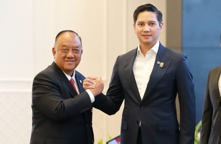 Ketum KONI Pusat Berpesan kepada Ketum DPP.Perbasi Budisatrio Djiwandono agar Basket Indonesia Disegani karena Prestasi