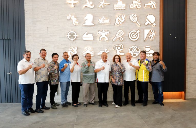 Tinjau Gedung KONI Baru, Ketum KONI Pusat Sampaikan Terima Kasih Kepada Pemerintah 