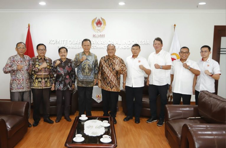 Ketum KONI Pusat Letjen TNI Purn Marciano Norman Segera Melantik Taufik Hidayat sebagai Ketum KONI Lampung