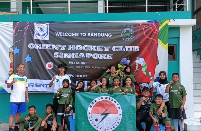 Tim Brajawijaya Hockey Academy Tampil di Stadion Hockey Si Jalak Harupat