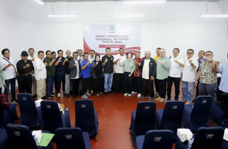 PB.PTMSI Gelar Rakornas Tahun 2025, KONI Pusat Tegaskan Pentingnya Menjaga Soliditas