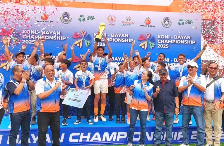 KONI – Bayan Championship Bentuk Kemandirian KONI dengan Multiplier Effect