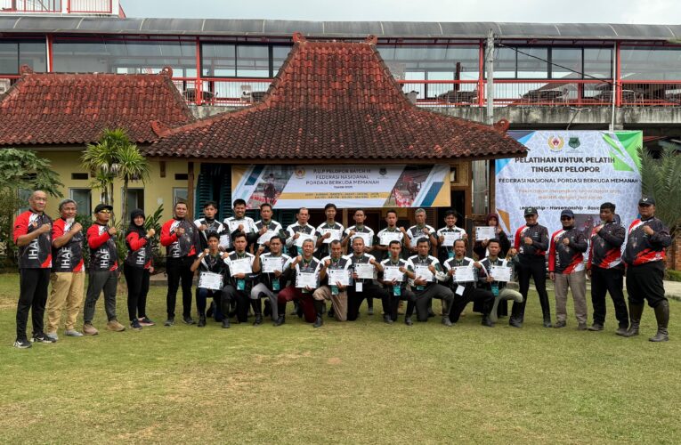 Pelatihan untuk Pelatih Pordasi Berkuda Memanah Tingkat Pelopor Batch III Tahun 2025 Sukses Digelar