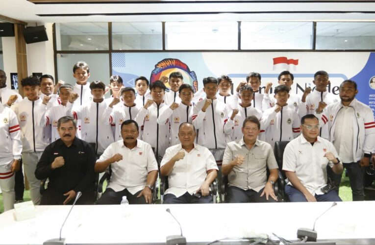 Hadirkan Skuat Tim Terbaiknya Di Pelepasan Tim Sepakbola KONI Allstar Indonesia U15 Road To Penang Malaysia