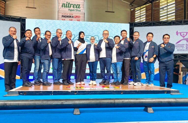 Gelar 3 Kejurnas Setiap Tahun, Ketum KONI Pusat Apresiasi PB.PABSI yang Didukung PT. Pupuk Indonesia