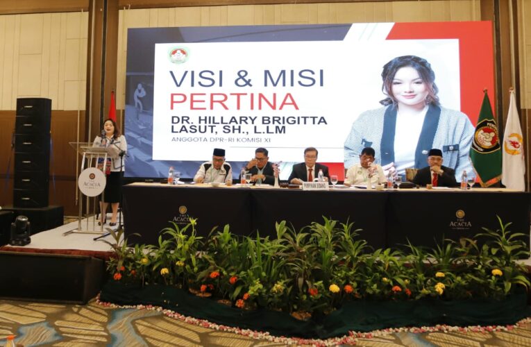 Dr. Hillary Brigitta Lasut Terpilih sebagai Ketum PP.Pertina 2025-2029