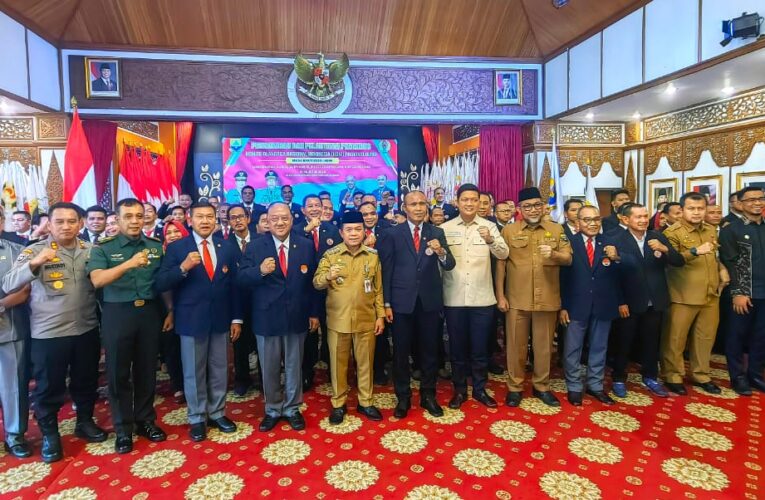 Lantik Ketum KONI Jambi, Ketum KONI Pusat Berpesan: Rebut Potensi Prestasi Jambi dengan Persiapan Maksimal 