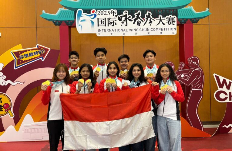 Atlet Wushu Indonesia Raih Prestasi Membanggakan pada Internasional Wing Chun Competition 2025