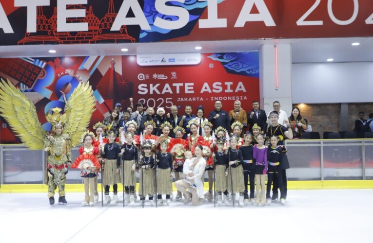 Skate Asia 2025 Resmi Dibuka, Momen Indonesia Tingkatkan Kualitas Ice Skating 