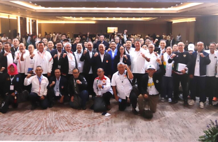 Rakernas KONI 2025 Resmi Ditutup dengan Komitmen Sukseskan Asta Cita Presiden Prabowo Subianto