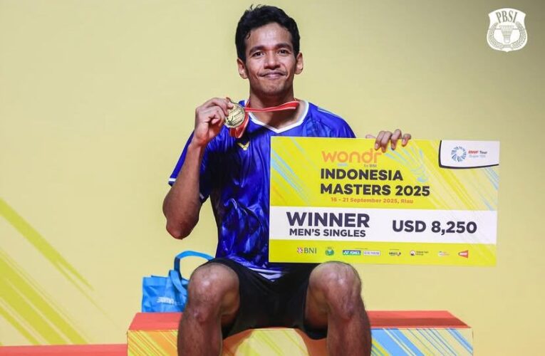 Chico Aura Dwi Wardoyo Raih Gelar Perdana Musim Ini di Indonesia Masters 2025