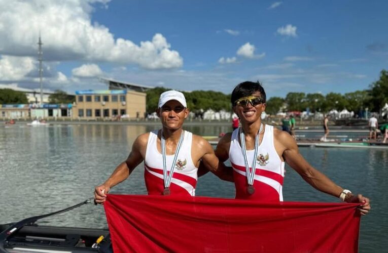 Tim Rowing Indonesia Raih Medali Perdana di Kejuaraan Dunia 2025