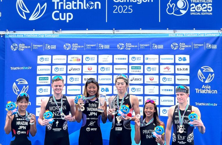 Atlet Triathlon Indonesia, Martina Ayu Pratiwi, Raih Podium Ketiga Kejuaraan di Gamagori Jepang