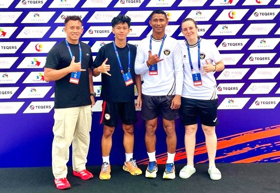 Ketum KONI Pusat Doakan Atlet Teqball Indonesia Tampil Cemerlang pada World Series Teqball Championships 2025