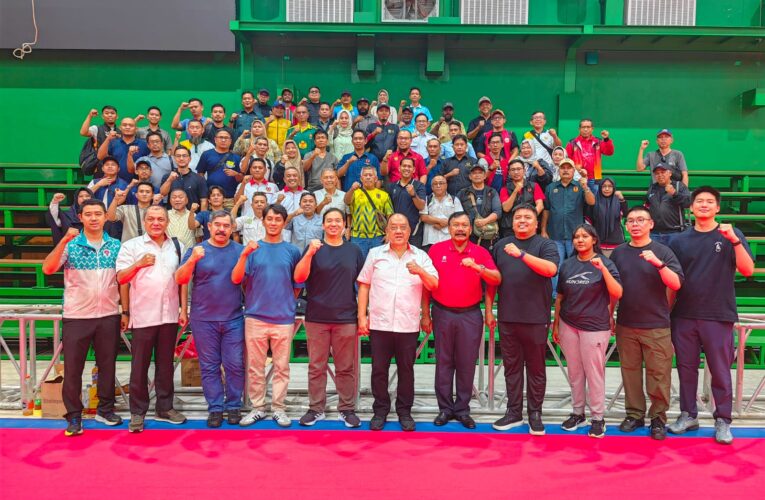 Visitasi Venue PON Bela Diri Kudus 2025, Ketum KONI Pusat Sampaikan Pesan Kepada CdM