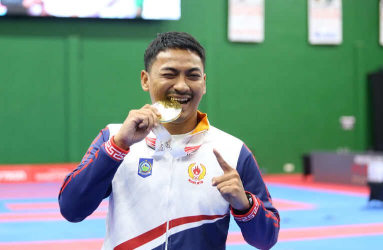 Prestasi Gemilang, Ahmad Zigi Zaresta Kembali Ukir Emas Untuk Provinsi NTB