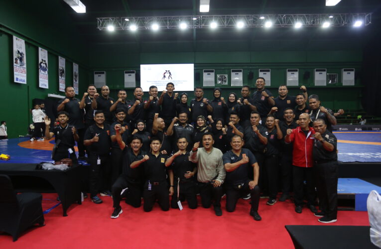 Pertandingan Gulat PON Bela Diri Tahun 2025 Telah Selesai
