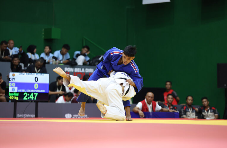 DKI Jakarta sukses meraih gelar juara umum cabang olahraga judo PON Bela Diri Kudus 2025
