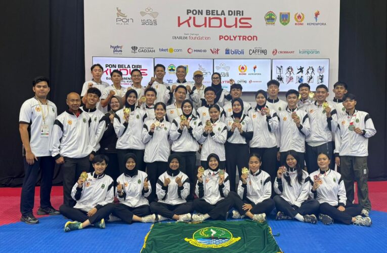 Taekwondo Jawa Barat Juara Umum PON Bela Diri/2025 Kudus