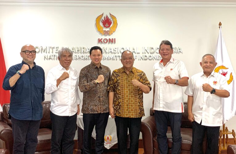 Terima Kunjungan Ketum PP.IMI Terpilih, Ketum KONI Pusat Singgung Inovasi Olahraga Bermotor