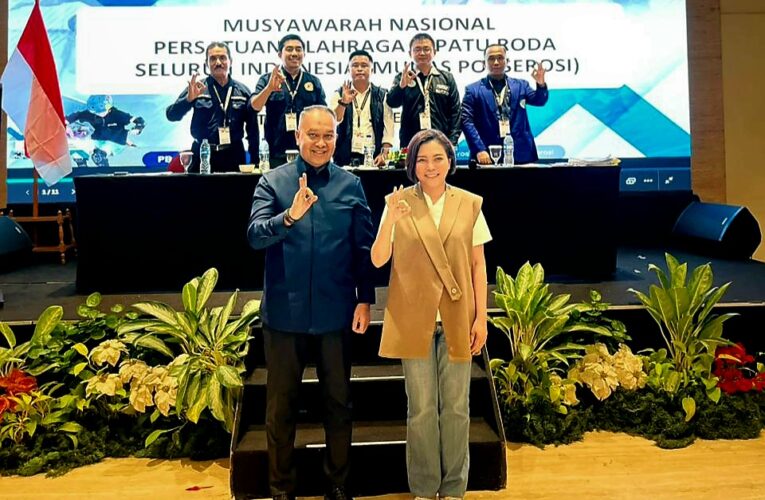 Velix Wanggai Lanjutkan Pimpin PB Porserosi masa bakti 2025-2029