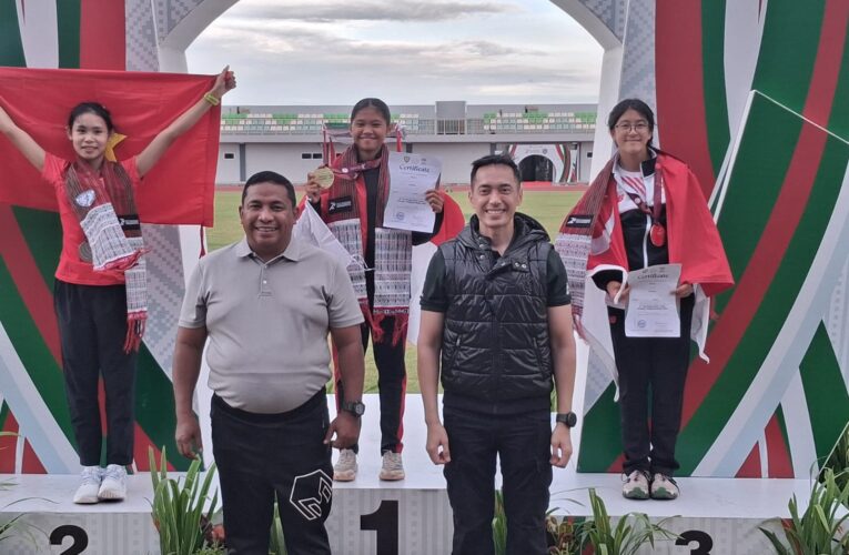 Kesia Sihotang Juara 17th SEA U18 and U20 Athletics Championship 2025 dan Pecahkan Rekor Nasional
