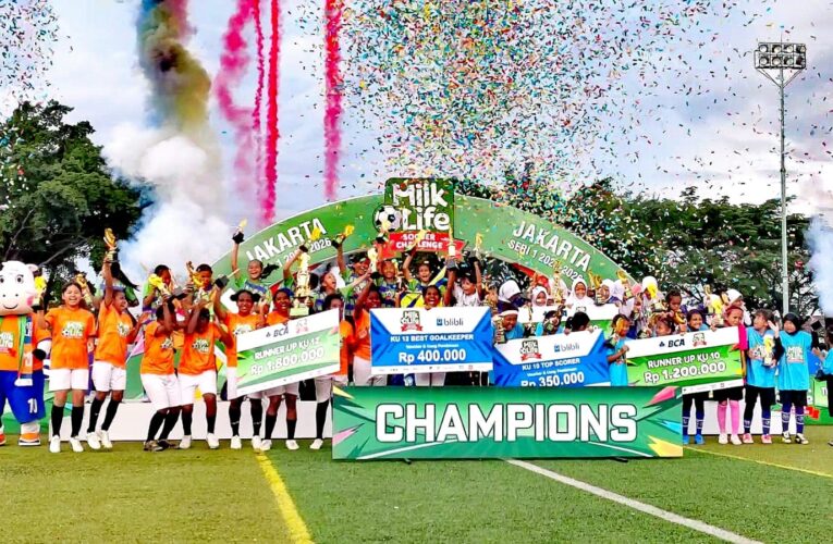 Saksikan Final di Jakarta, Ketum KONI Pusat Puji Gelaran MilkLife Soccer Challenge