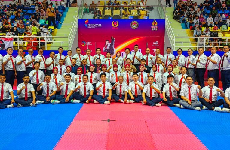 Tinjau KONI Cup Series 6, Ketum KONI Pusat Puji Kualitas Pembinaan Taekwondo