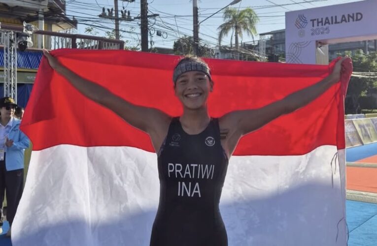 Tampil Konsisten, Triathlon Indonesia Jadi Lumbung Emas di SEA Games 2025