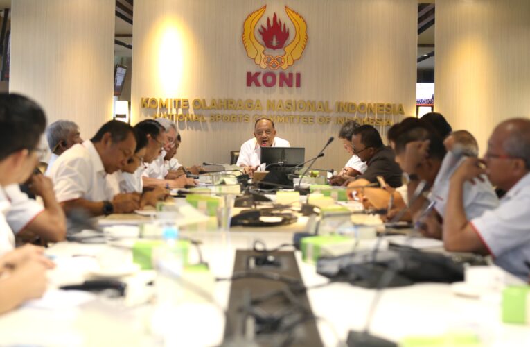 Pimpin Rapat Pleno 2026, Ketum KONI Pusat Tekankan Sinergitas dan Kemandirian Organisasi