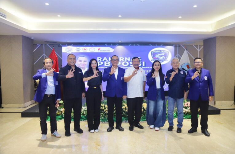 PB POSSI masa bakti 2025-2029 Gelar Rakernas Perdana Kepemimpinan Komjen Pol. Makhruzi Rahman